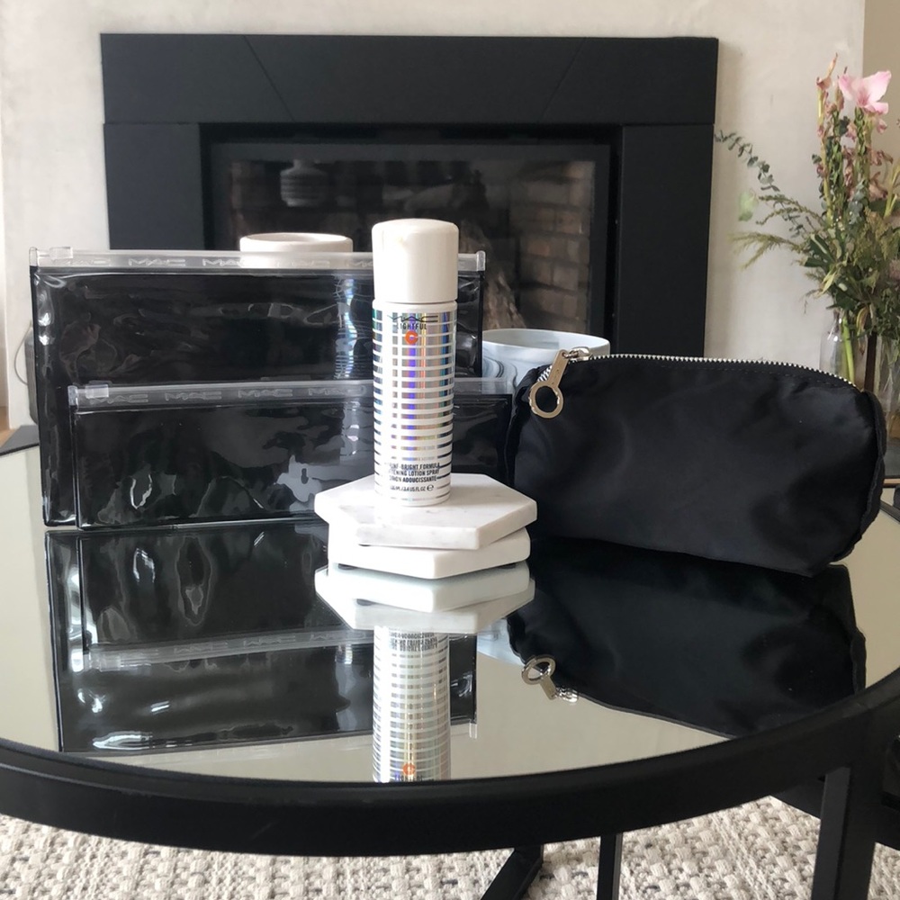 MAC Cosmetic Cases and Spray Lotion